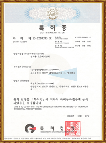 patent 10 1210536